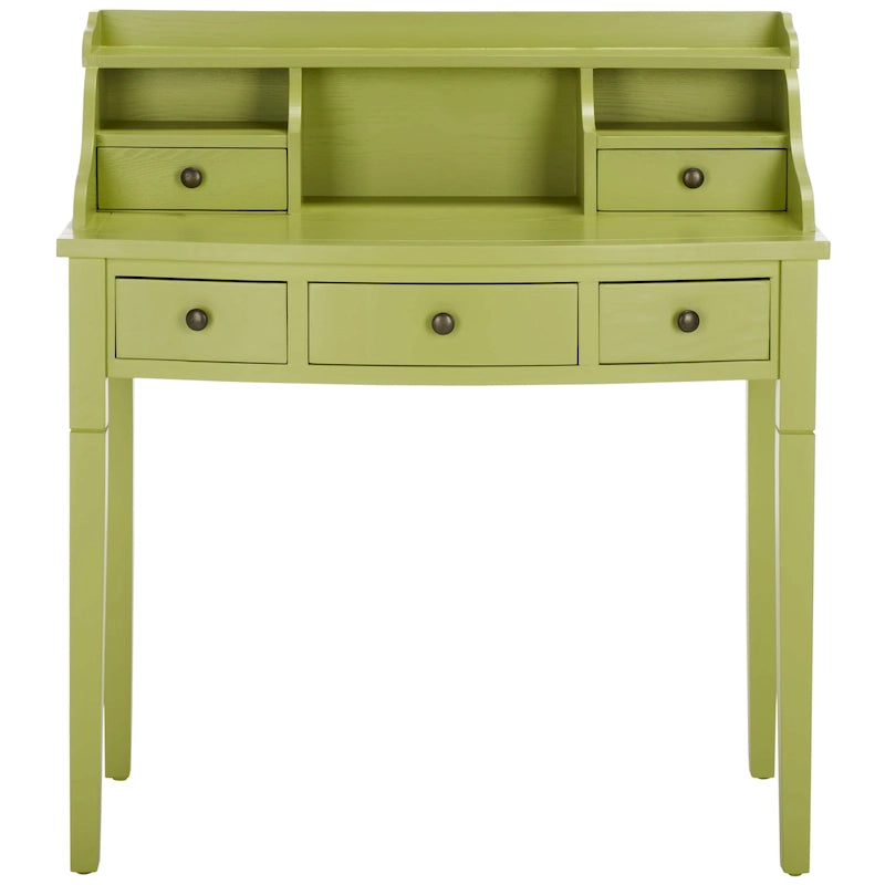 Bureau à 5 tiroirs avec niches de rangement