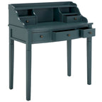 Bureau à 5 tiroirs avec niches de rangement
