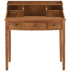 Bureau à 5 tiroirs avec niches de rangement
