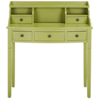 Bureau à 5 tiroirs avec niches de rangement