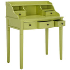 Bureau à 5 tiroirs avec niches de rangement