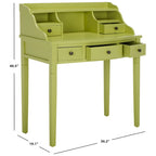 Bureau à 5 tiroirs avec niches de rangement