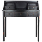Bureau à 5 tiroirs avec niches de rangement