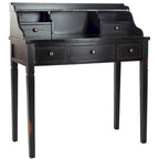 Bureau à 5 tiroirs avec niches de rangement