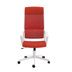 Chaise de bureau ergonomique pivotante en maille, réglable en hauteur et avec appuie-tête
