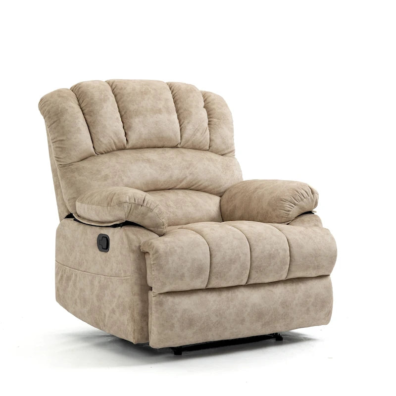 Fauteuil inclinable manuel rembourré
