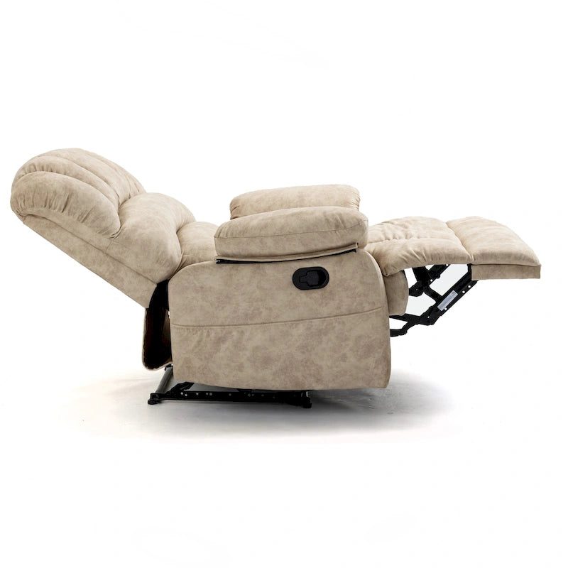 Fauteuil inclinable manuel rembourré