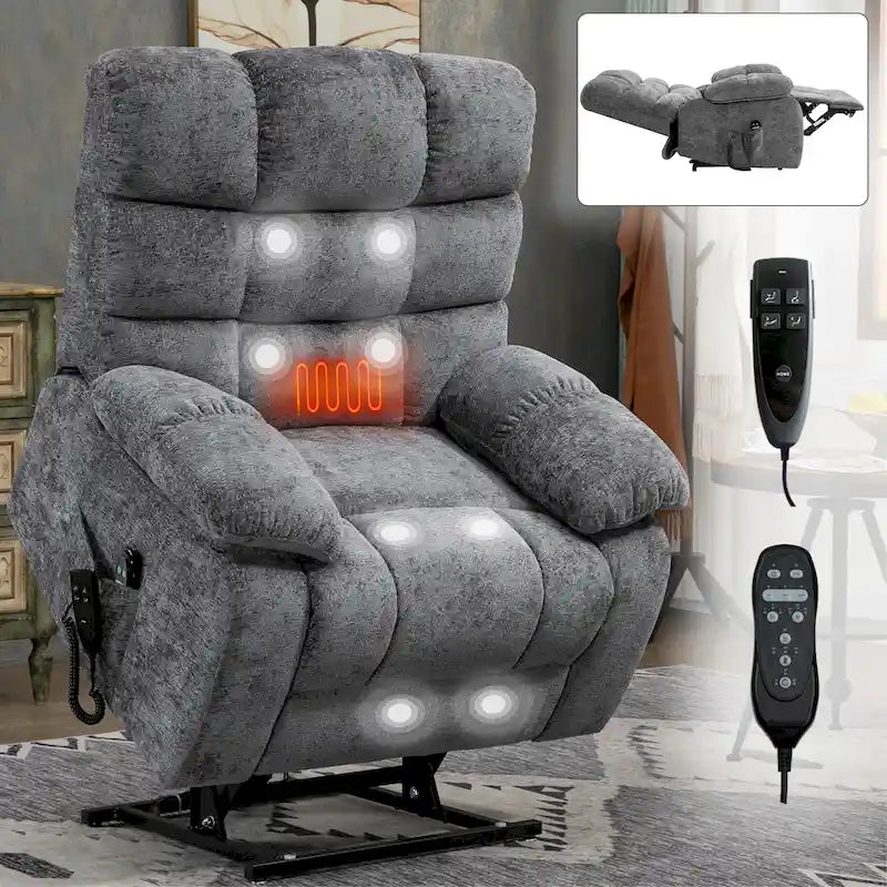 Fauteuil inclinable manuel rembourré