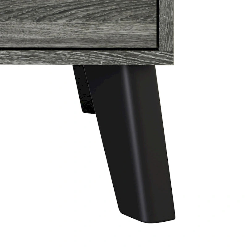 Commode en bois à 6 tiroirs avec glissières métalliques