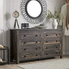Commode 8 tiroirs finition bois