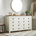 Commode 8 tiroirs finition bois