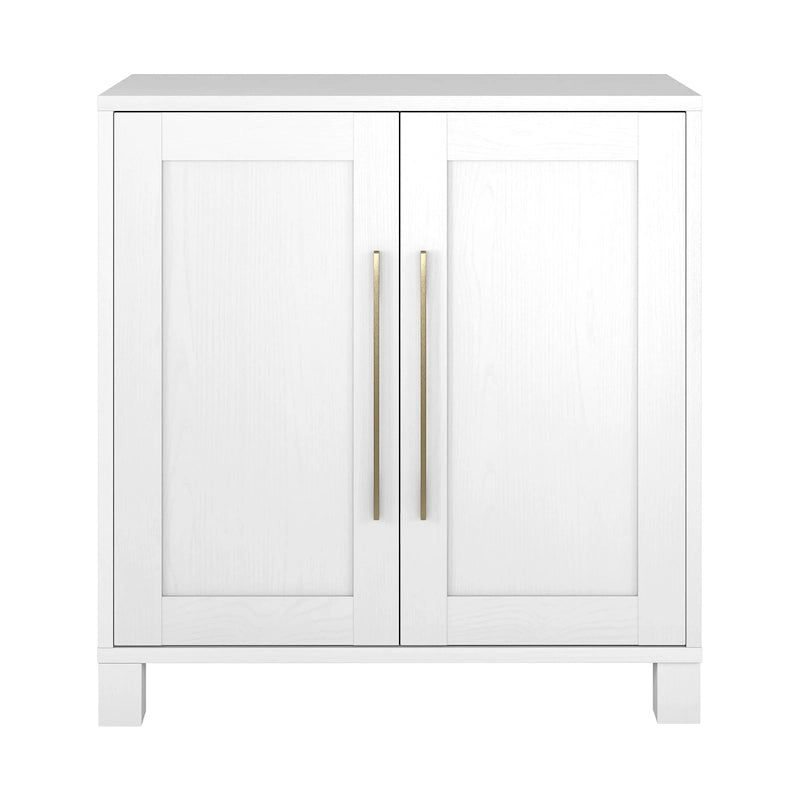 Meuble d'appoint rectangulaire de 28 pouces avec étagère réglable