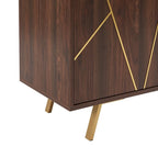Buffet en bois de 63 pouces avec rangement