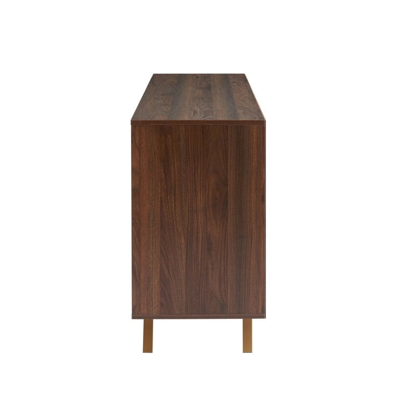 Buffet en bois de 63 pouces avec rangement