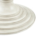 Table de salle à manger ronde à pied central de 117 cm