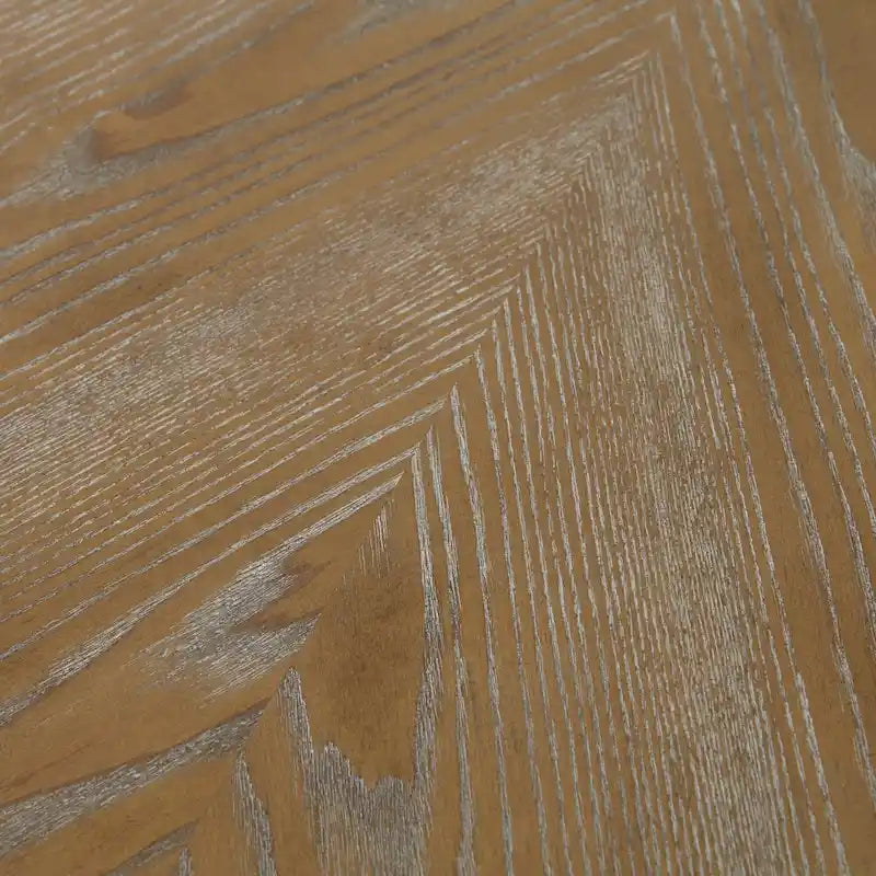 Table de salle à manger ronde à pied central de 117 cm