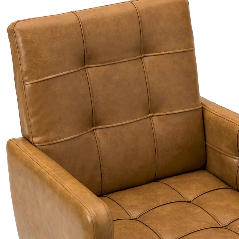 Chaise de bureau capitonnée à hauteur réglable avec 5 roulettes
