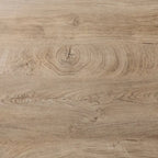Table basse bicolore avec plateau en placage de bois
