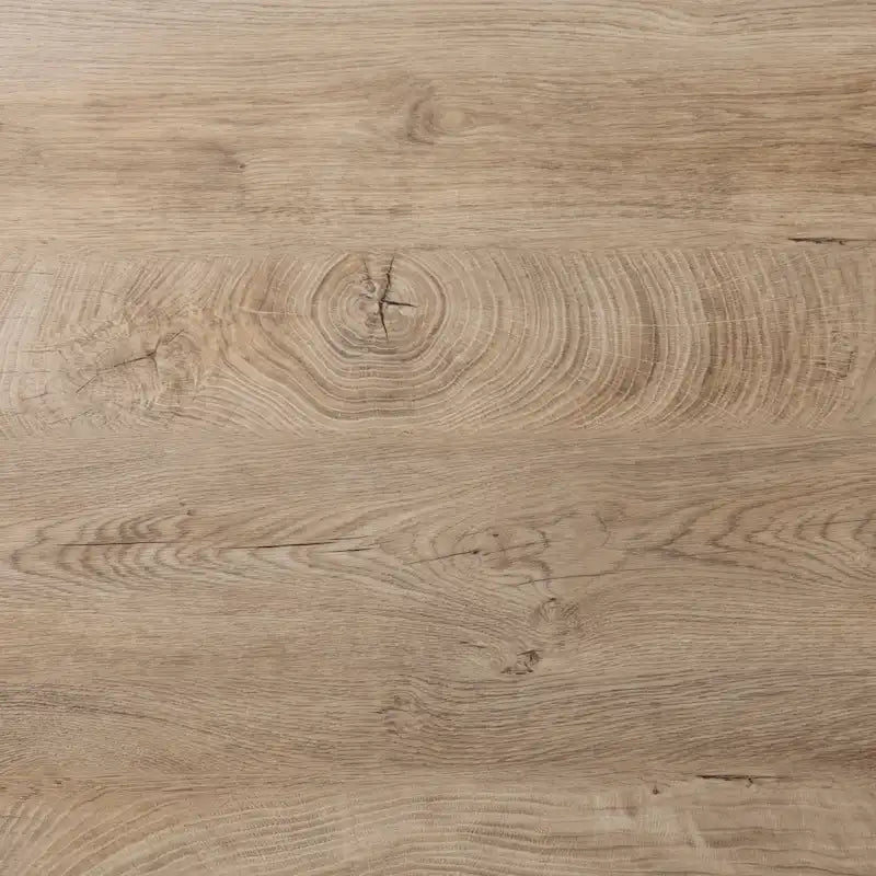 Table basse bicolore avec plateau en placage de bois