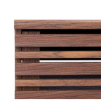 Table basse Mid-Century avec étagère de rangement - 117 cm (L) x 58 cm (P) x 41 cm (H)