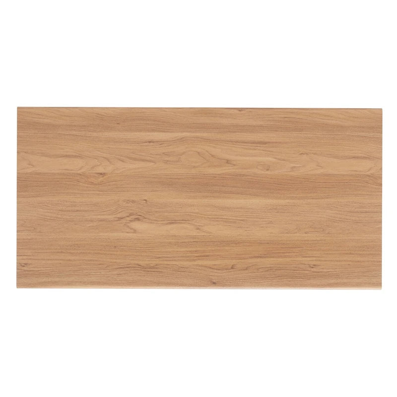 Table basse Mid-Century avec étagère de rangement - 117 cm (L) x 58 cm (P) x 41 cm (H)
