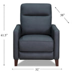 Fauteuil inclinable électrique avec appuie-tête réglable