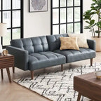 Canapé Futon Convertible avec Dossier Inclinable Séparé