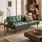 Canapé Futon Convertible avec Dossier Inclinable Séparé