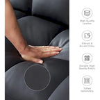 Canapé Futon Convertible avec Dossier Inclinable Séparé