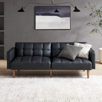 Canapé Futon Convertible avec Dossier Inclinable Séparé