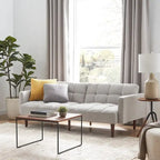 Canapé Futon Convertible avec Dossier Inclinable Séparé