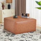 Ottoman carré avec rembourrage en mousse