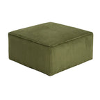 Ottoman carré avec rembourrage en mousse