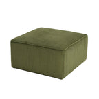 Ottoman carré avec rembourrage en mousse
