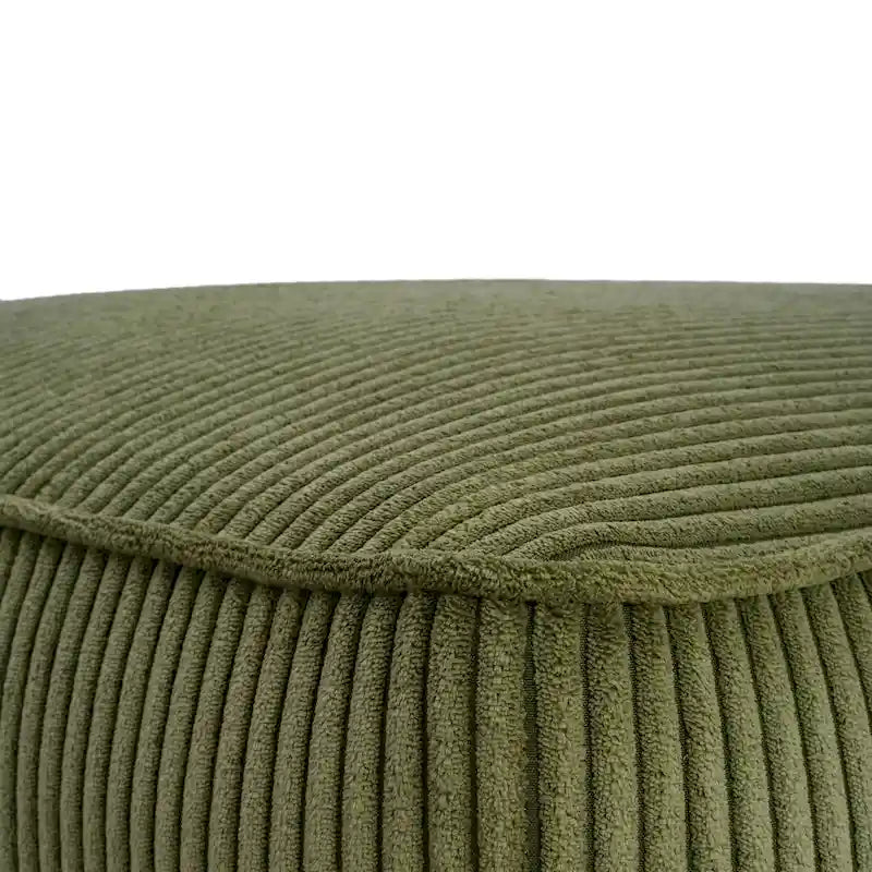 Ottoman carré avec rembourrage en mousse